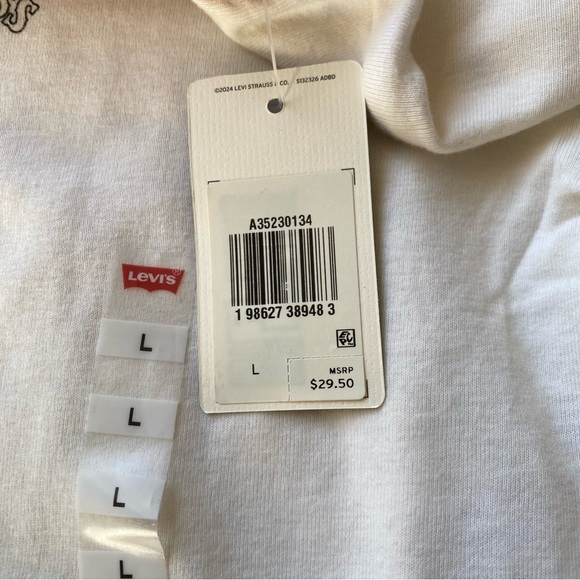 Levi’s Graphic Mini Ringer Tee - Picture 10 of 12